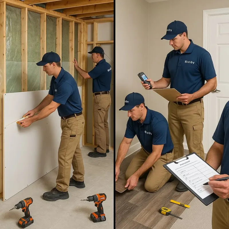 Repairs and Reconstruction process in Waterboro, ME